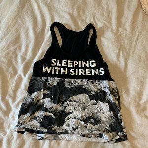 Sleeping with sirens tank top